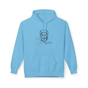 Skull-W ...3 colors... (Unisex Midweight Softstyle Fleece Hoodie)