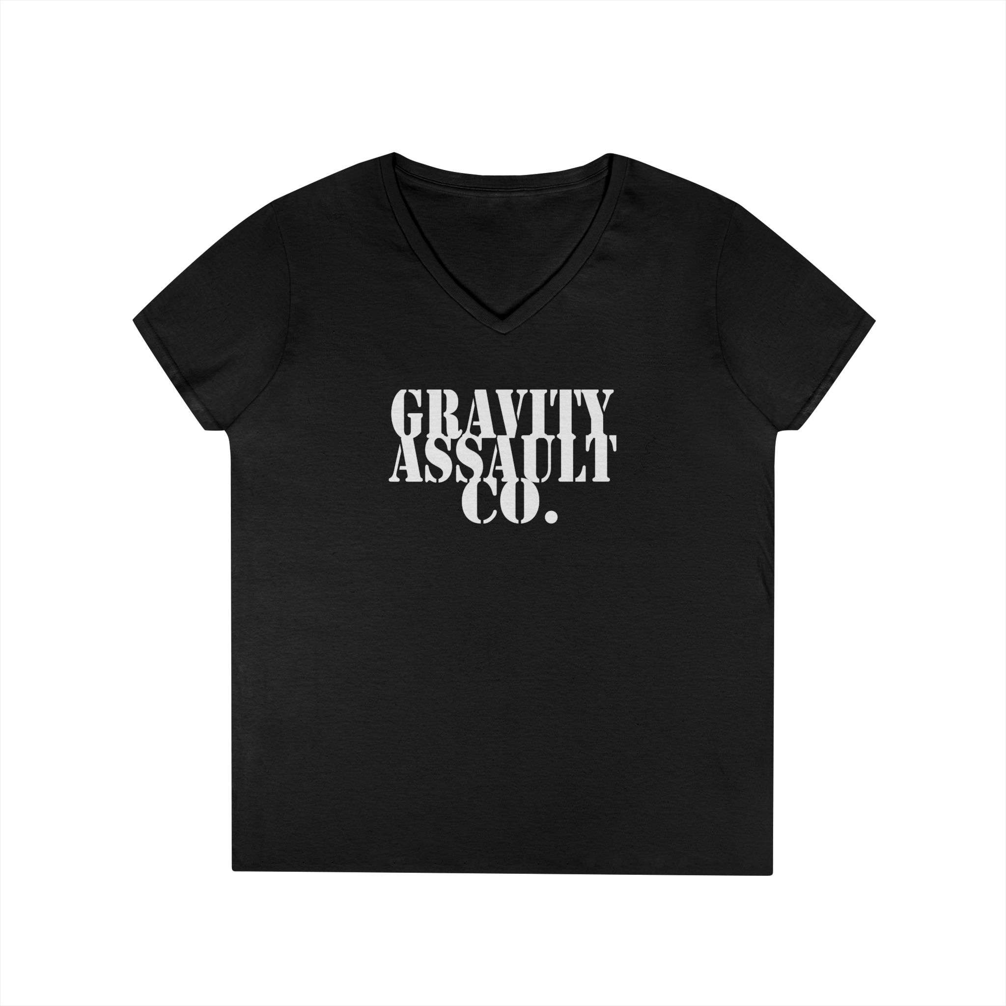 GA (Ladies' V-Neck T-Shirt)