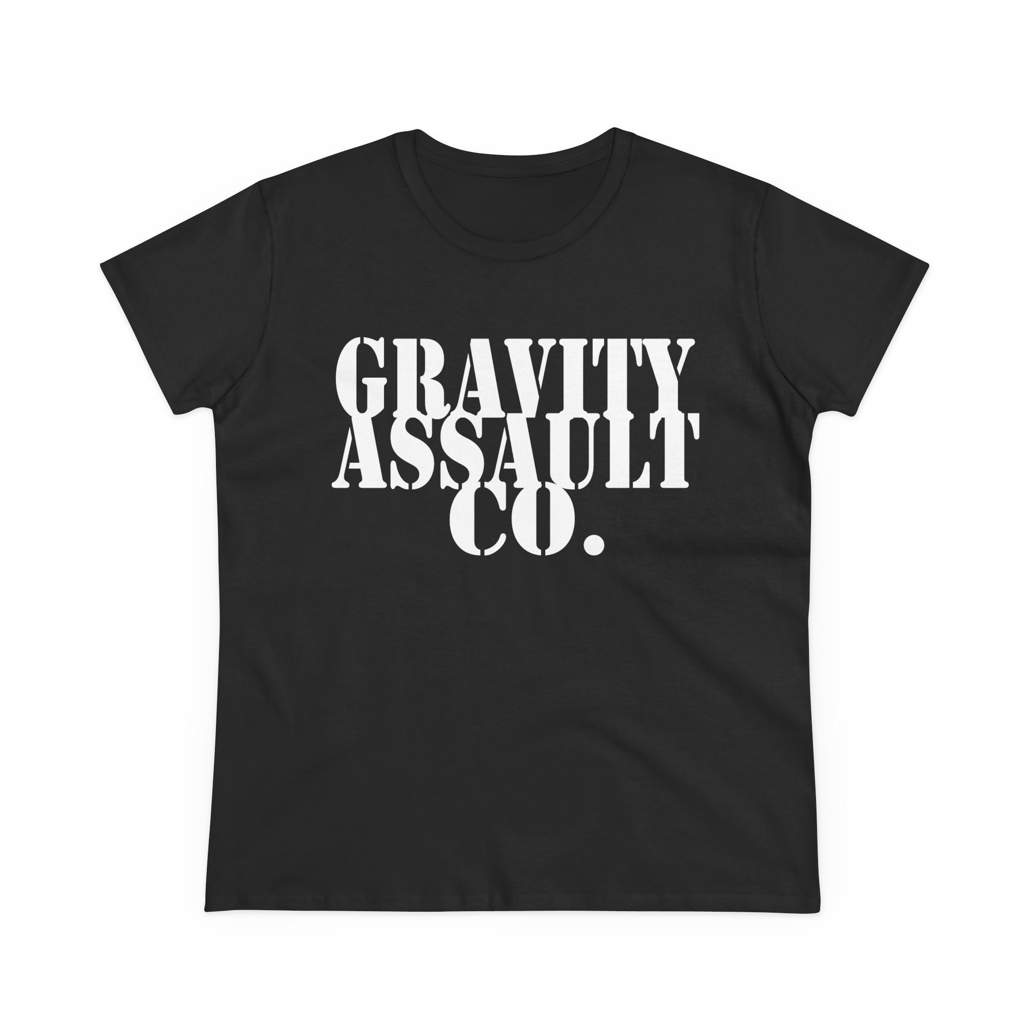 GA wht (Women's Midweight Cotton Tee)