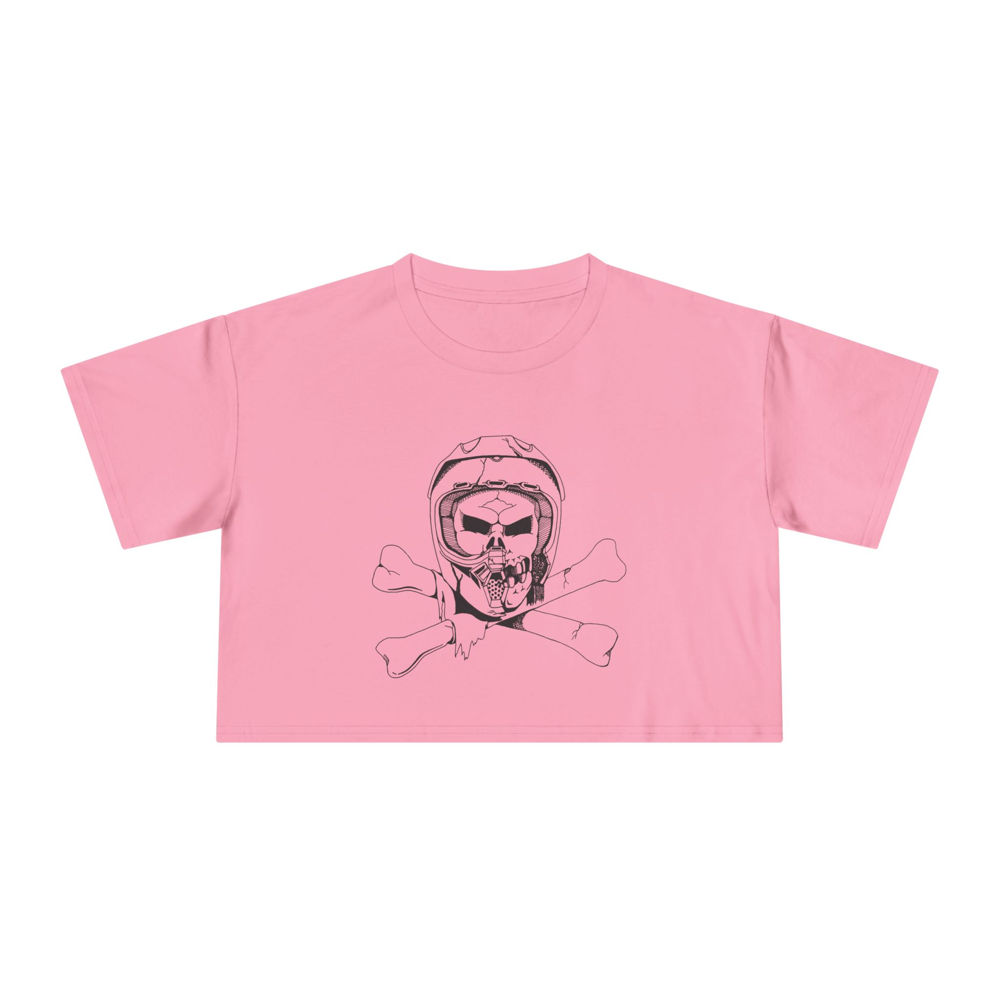 Skull Women's Crop Tee - Image 4