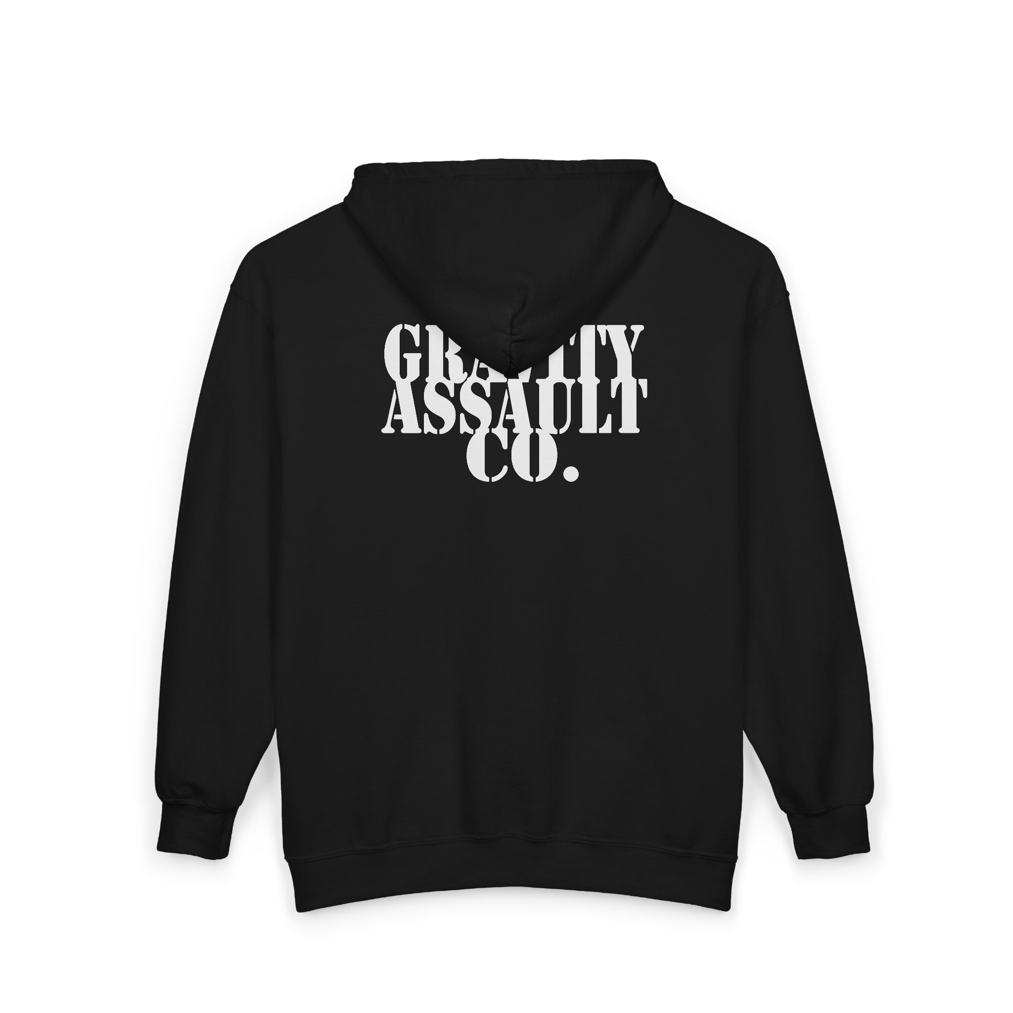 Skull (Unisex Heavy Blendâ„¢ Full Zip Hooded Sweatshirt) - Image 2