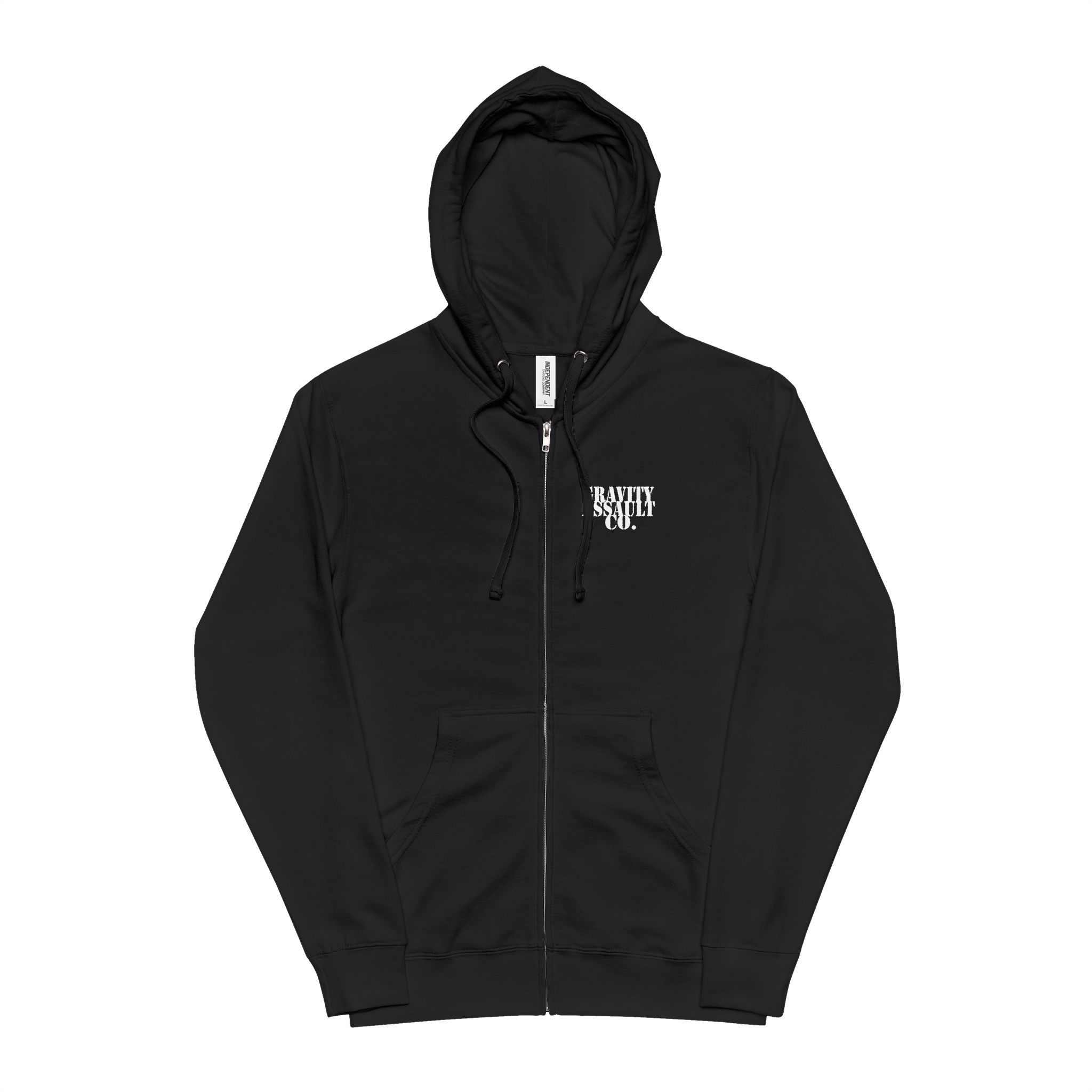 GA -W (Unisex Fleece Zip Up Hoodie)