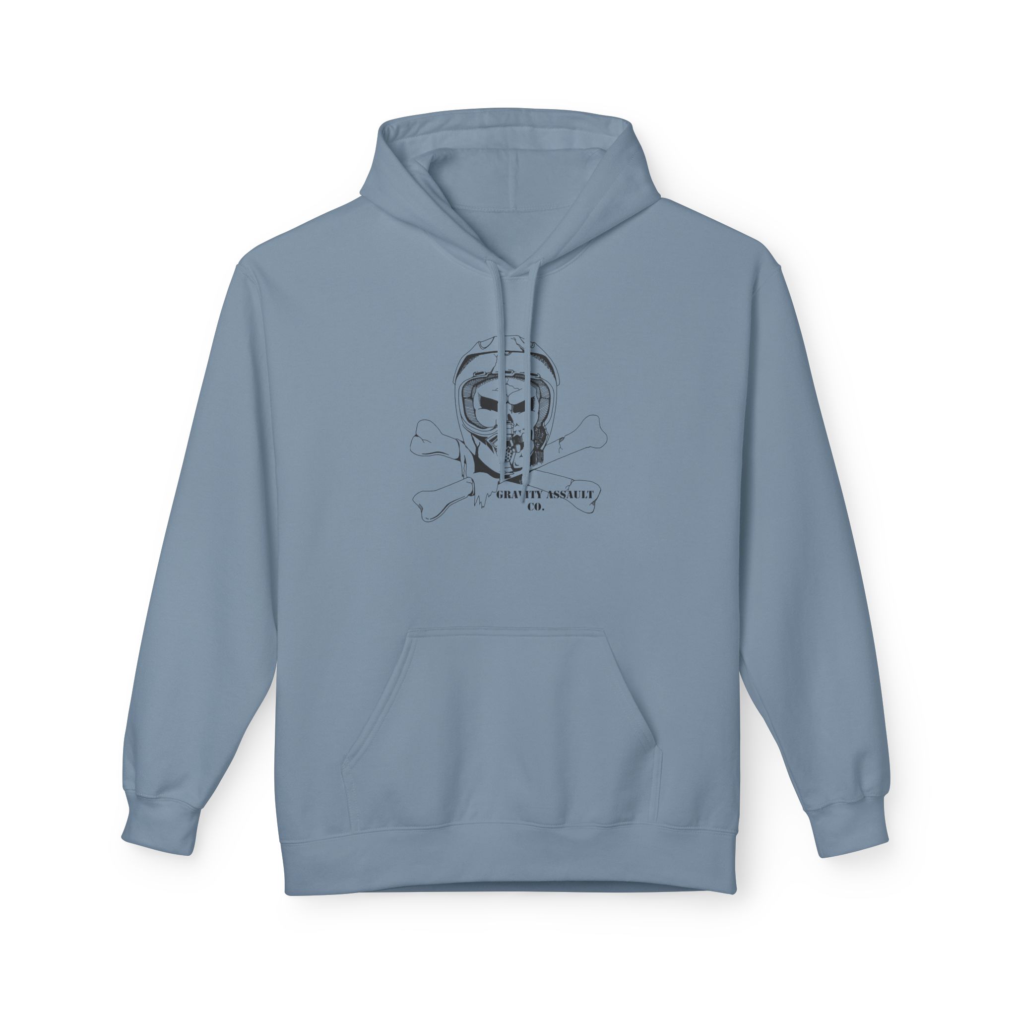 Skull Hoodie...3 colors... (Unisex Midweight Softstyle Fleece Hoodie) - Image 5