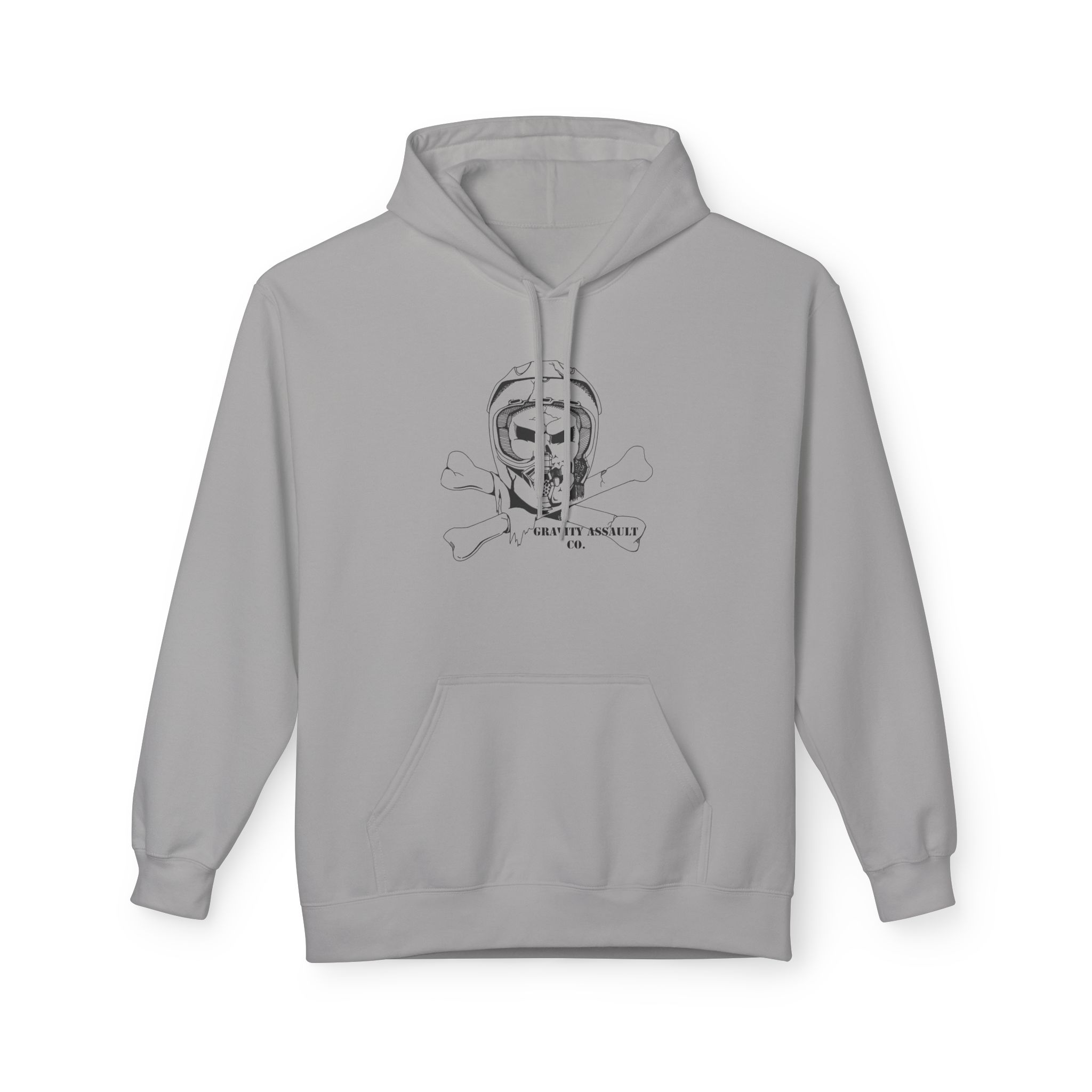 Skull Hoodie...3 colors... (Unisex Midweight Softstyle Fleece Hoodie) - Image 3